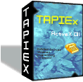 Screenshot of TAPIEx ActiveX Control 3.2